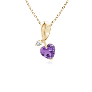 Heart A Amethyst