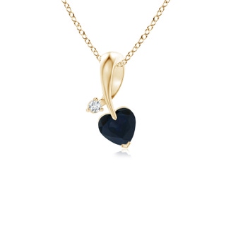 Heart A Blue Sapphire