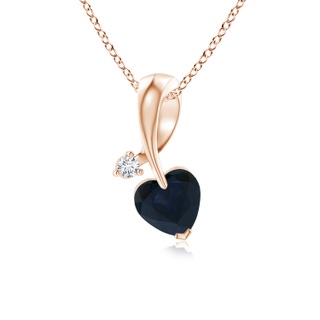 Heart A Blue Sapphire