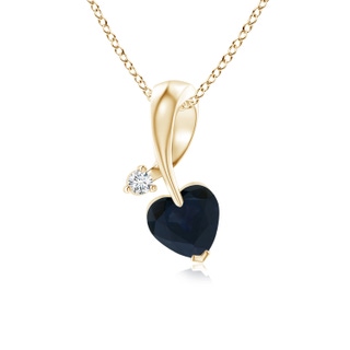 Heart A Blue Sapphire