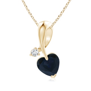Heart A Blue Sapphire