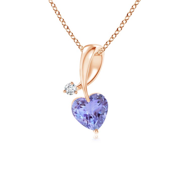 AA - Tanzanite / 0.24 CT / 14 KT Rose Gold