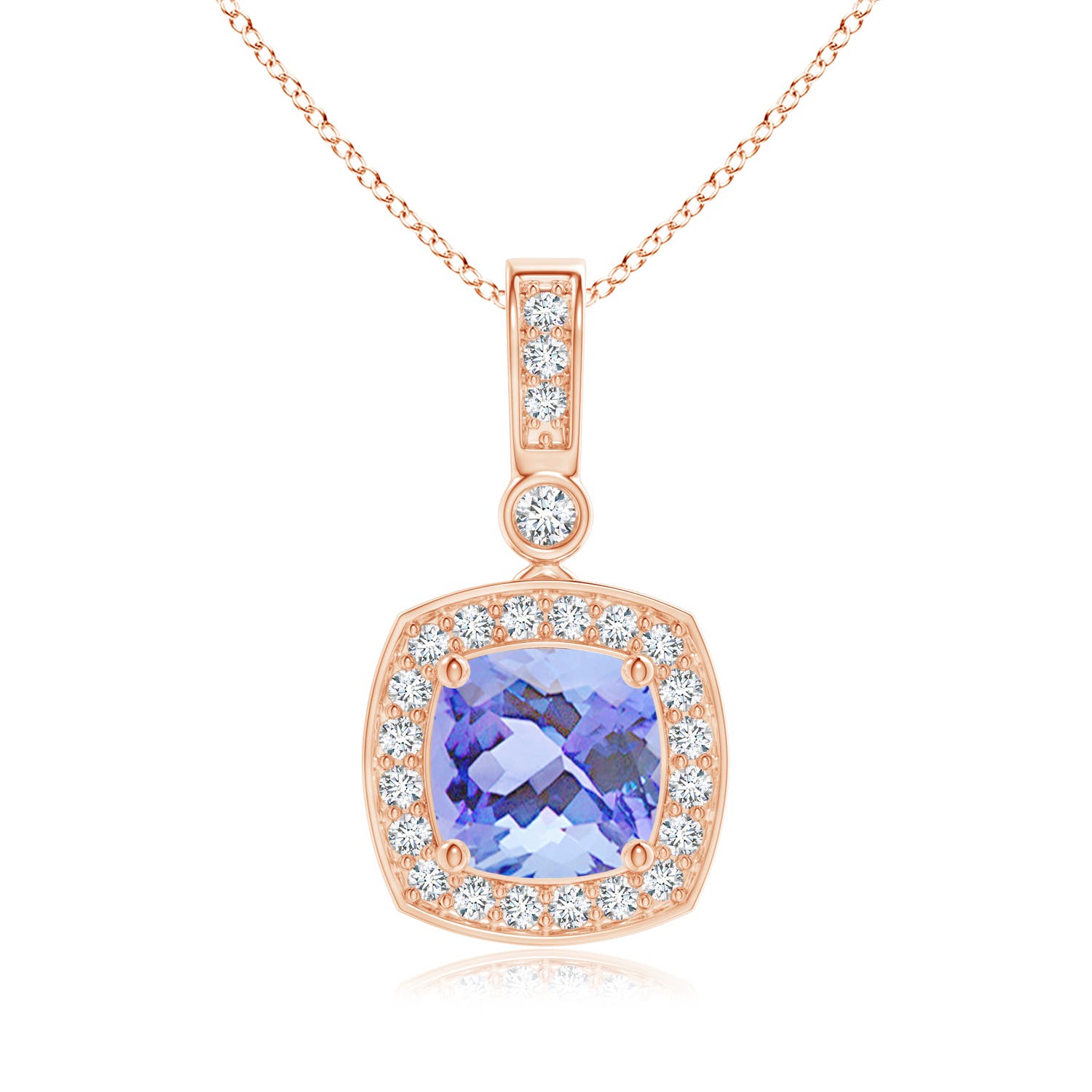 A - Tanzanite / 1.21 CT / 14 KT Rose Gold