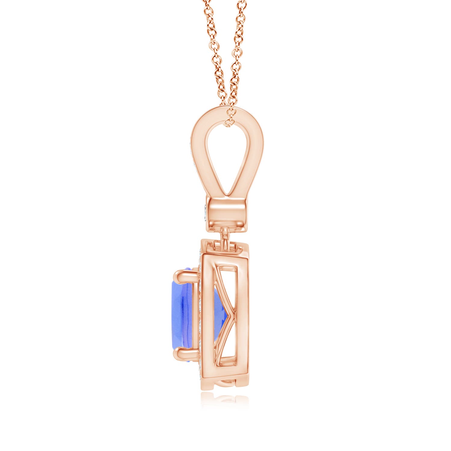 AA - Tanzanite / 1.21 CT / 14 KT Rose Gold