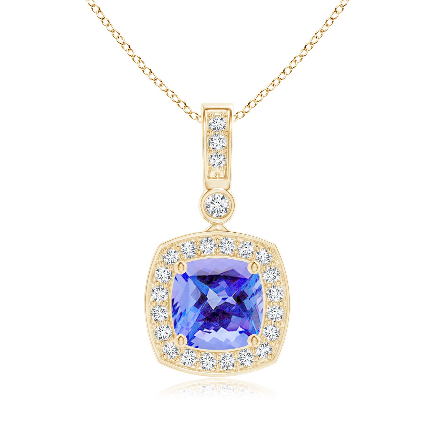 AA - Tanzanite / 1.21 CT / 14 KT Yellow Gold