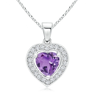 Heart A Amethyst
