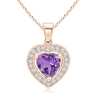 Heart A Amethyst