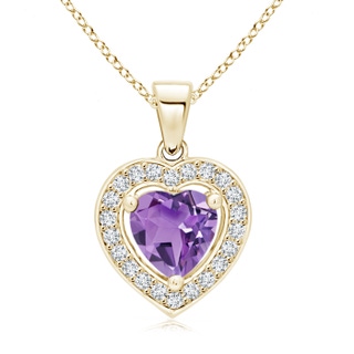 Heart A Amethyst
