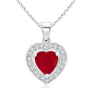 Heart AA Ruby