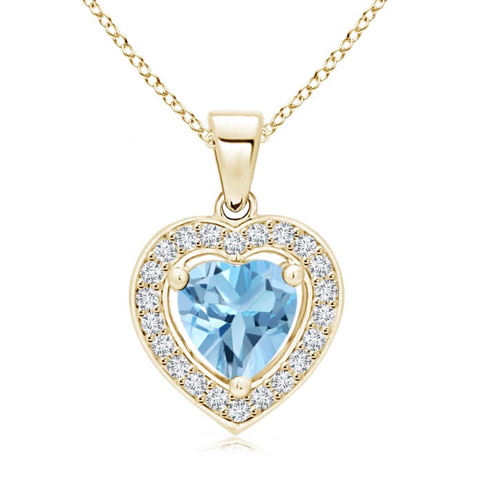 A - Swiss Blue Topaz / 1.05 CT / 14 KT Yellow Gold