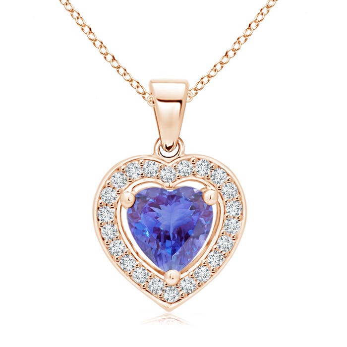 AA - Tanzanite / 0.93 CT / 14 KT Rose Gold