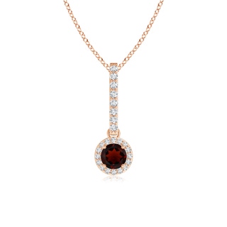 Round AA Garnet