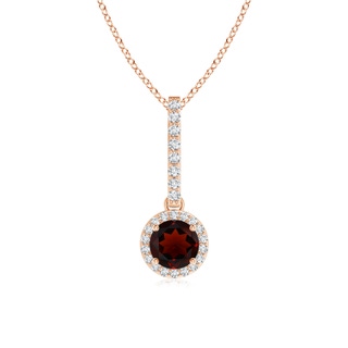 Round AA Garnet