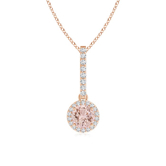 AAA - Morganite / 0.57 CT / 14 KT Rose Gold