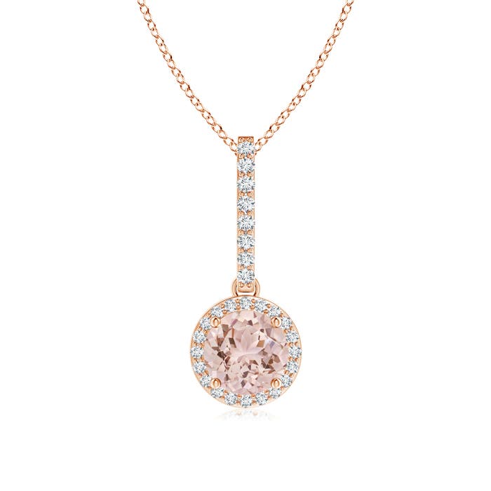 AAA - Morganite / 0.88 CT / 14 KT Rose Gold