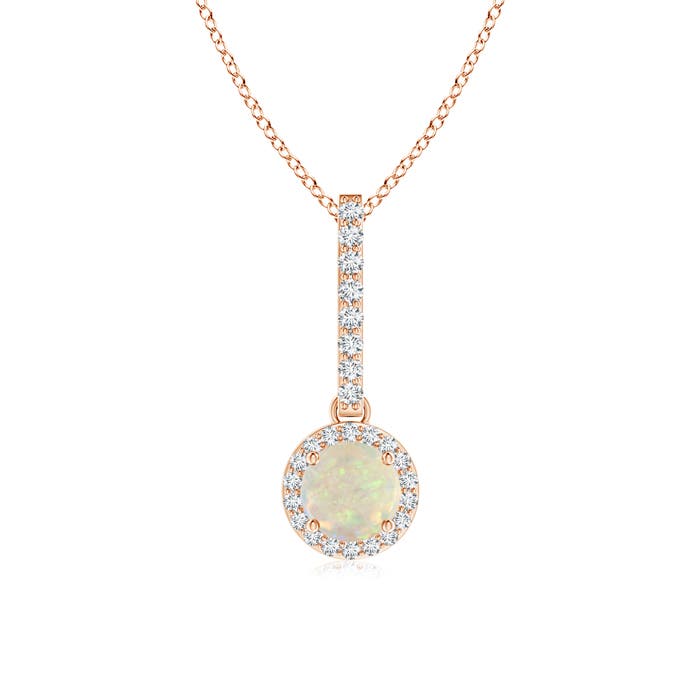 AAA - Opal / 0.48 CT / 14 KT Rose Gold