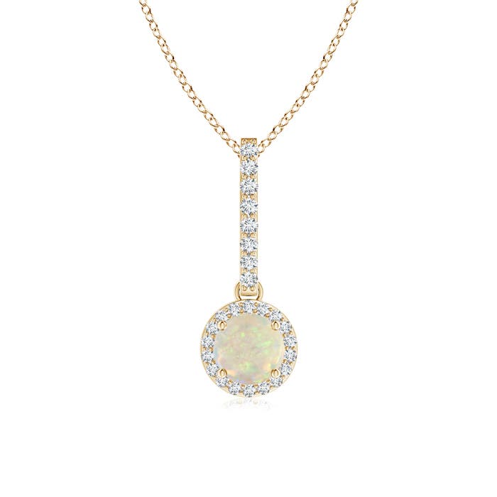 AAA - Opal / 0.48 CT / 14 KT Yellow Gold