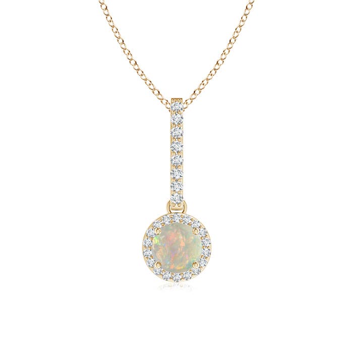 AAAA - Opal / 0.48 CT / 14 KT Yellow Gold