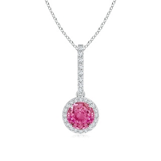 Round AAA Pink Sapphire