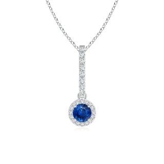 Round AAA Blue Sapphire