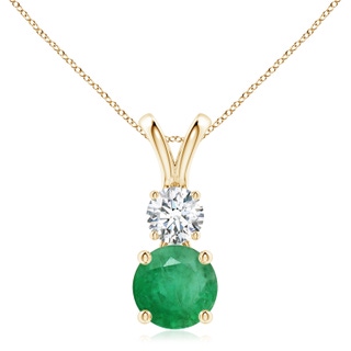 Round A Emerald