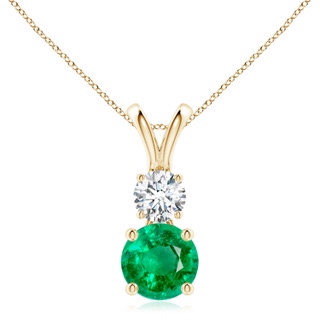 Round AAA Emerald