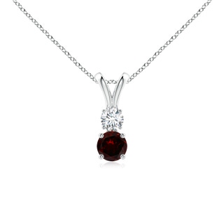 Round A Garnet