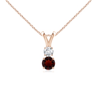 Round AA Garnet