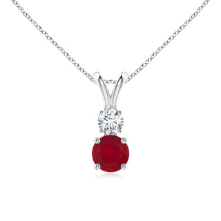 Round AA Ruby