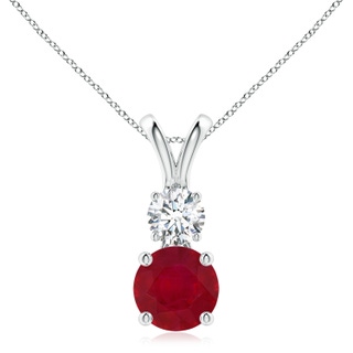Round AA Ruby