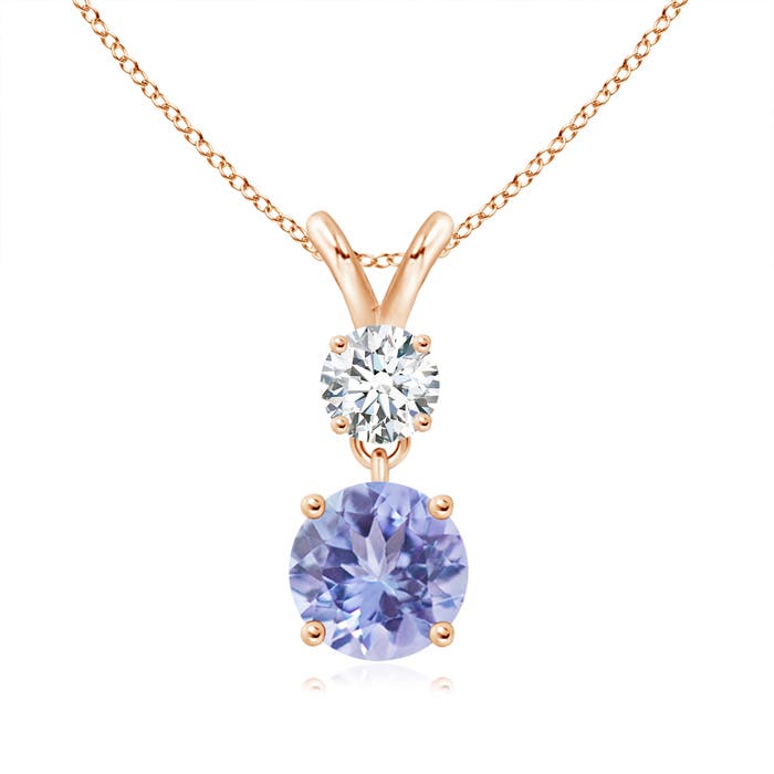 A - Tanzanite / 1.13 CT / 14 KT Rose Gold