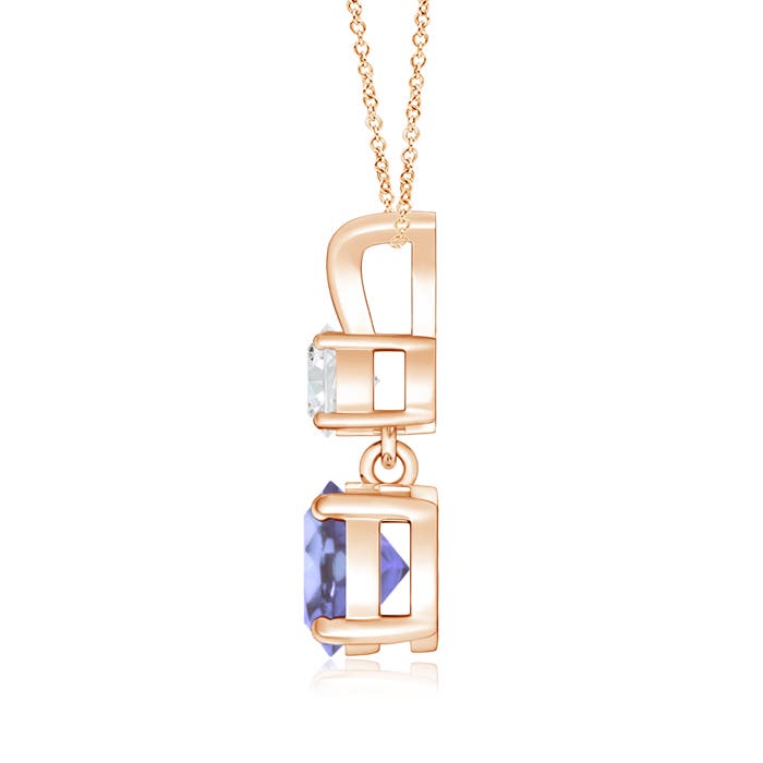 A - Tanzanite / 1.13 CT / 14 KT Rose Gold