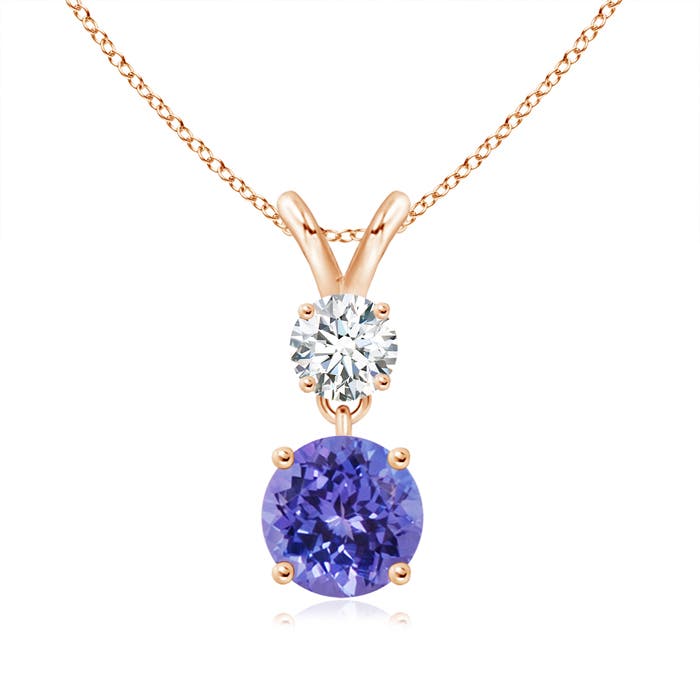 AA - Tanzanite / 1.13 CT / 14 KT Rose Gold