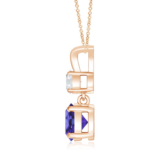 AA - Tanzanite / 1.13 CT / 14 KT Rose Gold