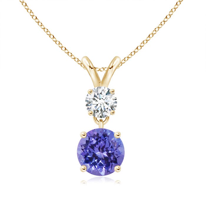 AA - Tanzanite / 1.13 CT / 14 KT Yellow Gold