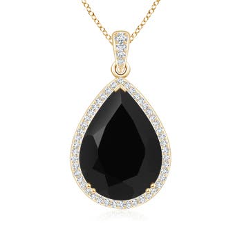 AAA - Black Onyx / 34.05 CT / 14 KT Yellow Gold