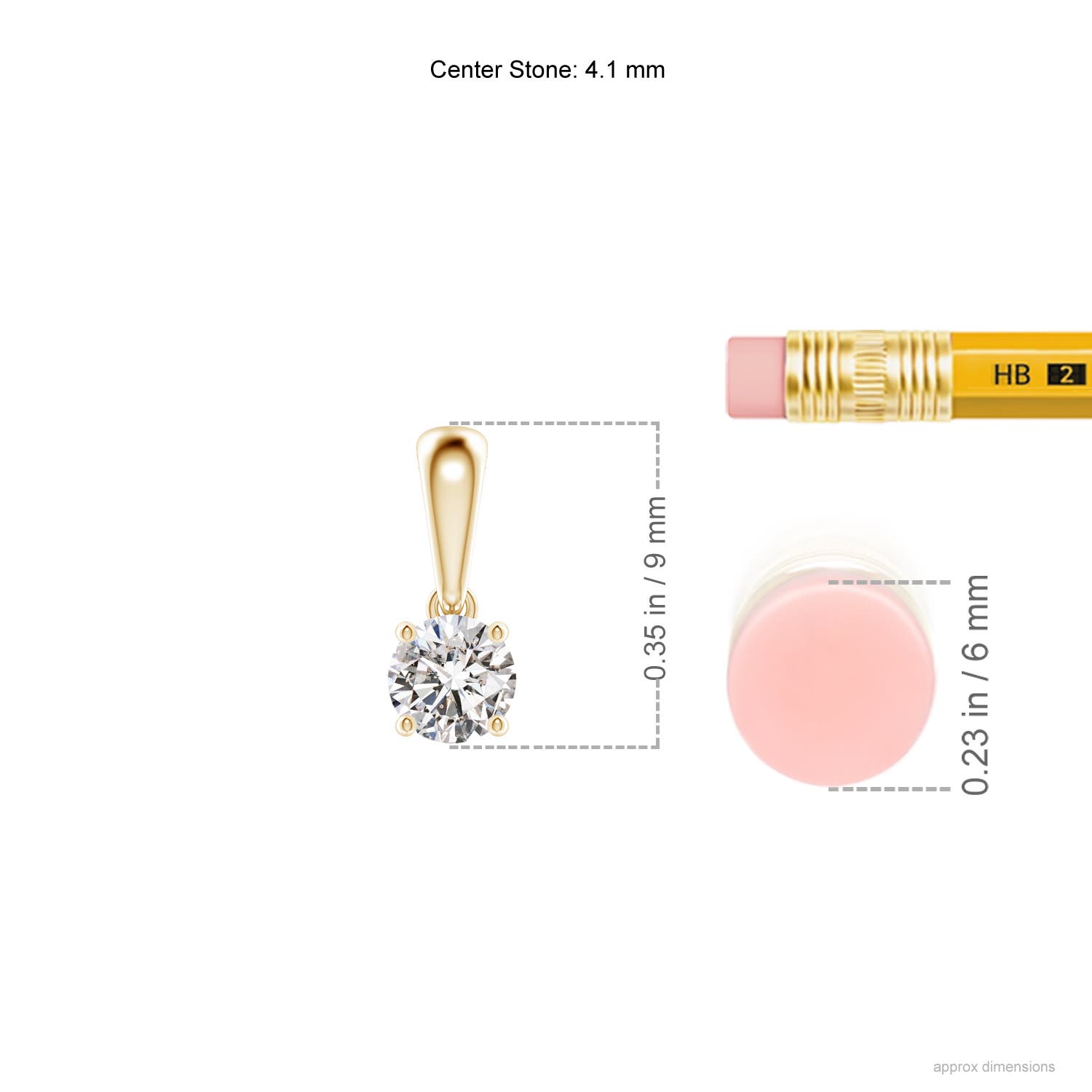 I-J, I1-I2 / 0.25 CT / 14 KT Yellow Gold