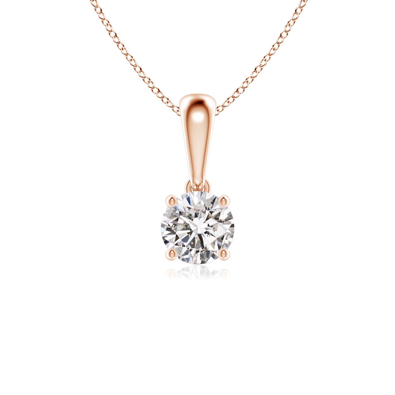 I-J, I1-I2 / 0.33 CT / 14 KT Rose Gold