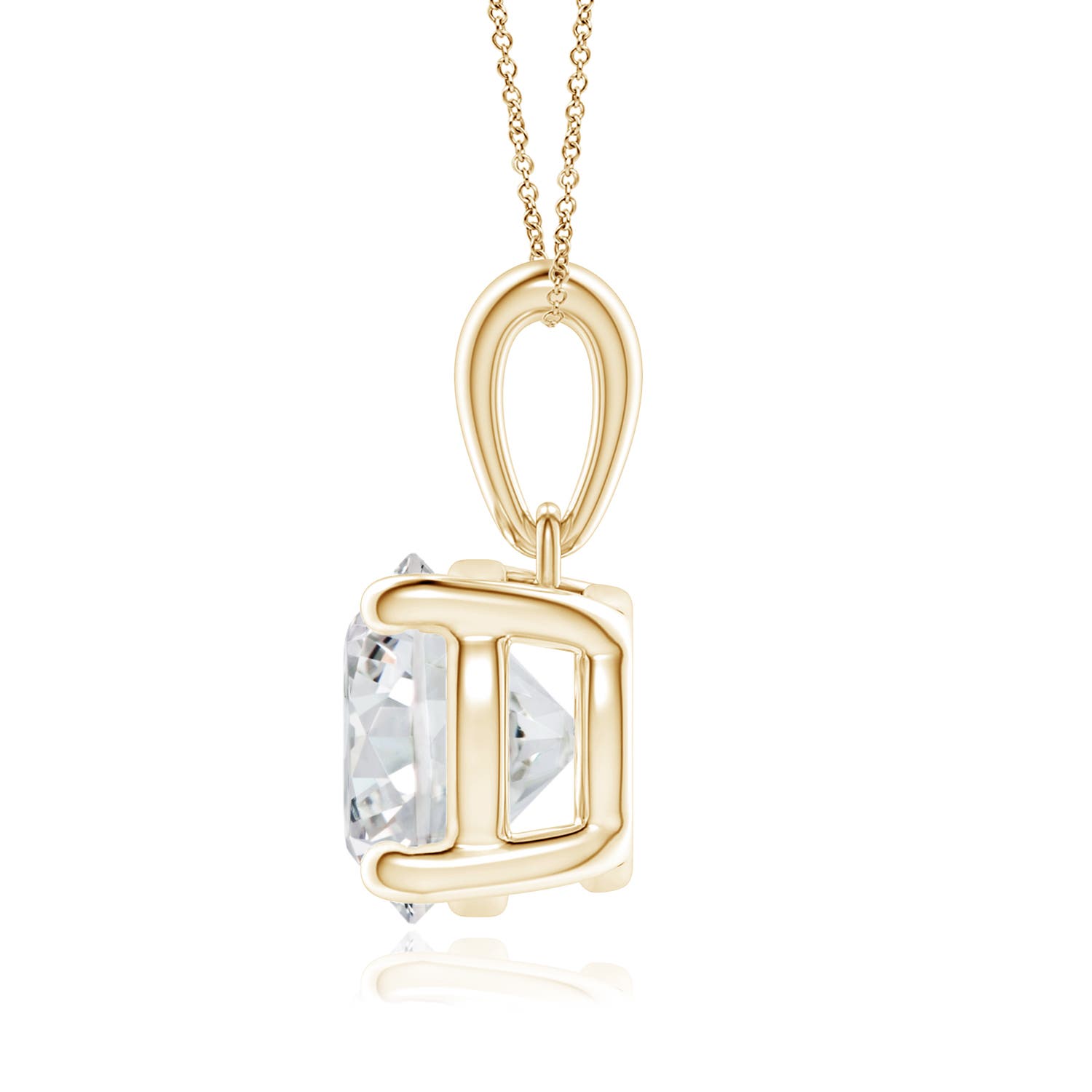 H, SI2 / 2 CT / 14 KT Yellow Gold