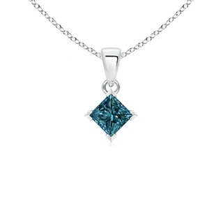 Princess AA Enhanced Blue Diamond