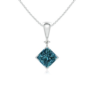Princess AA Enhanced Blue Diamond