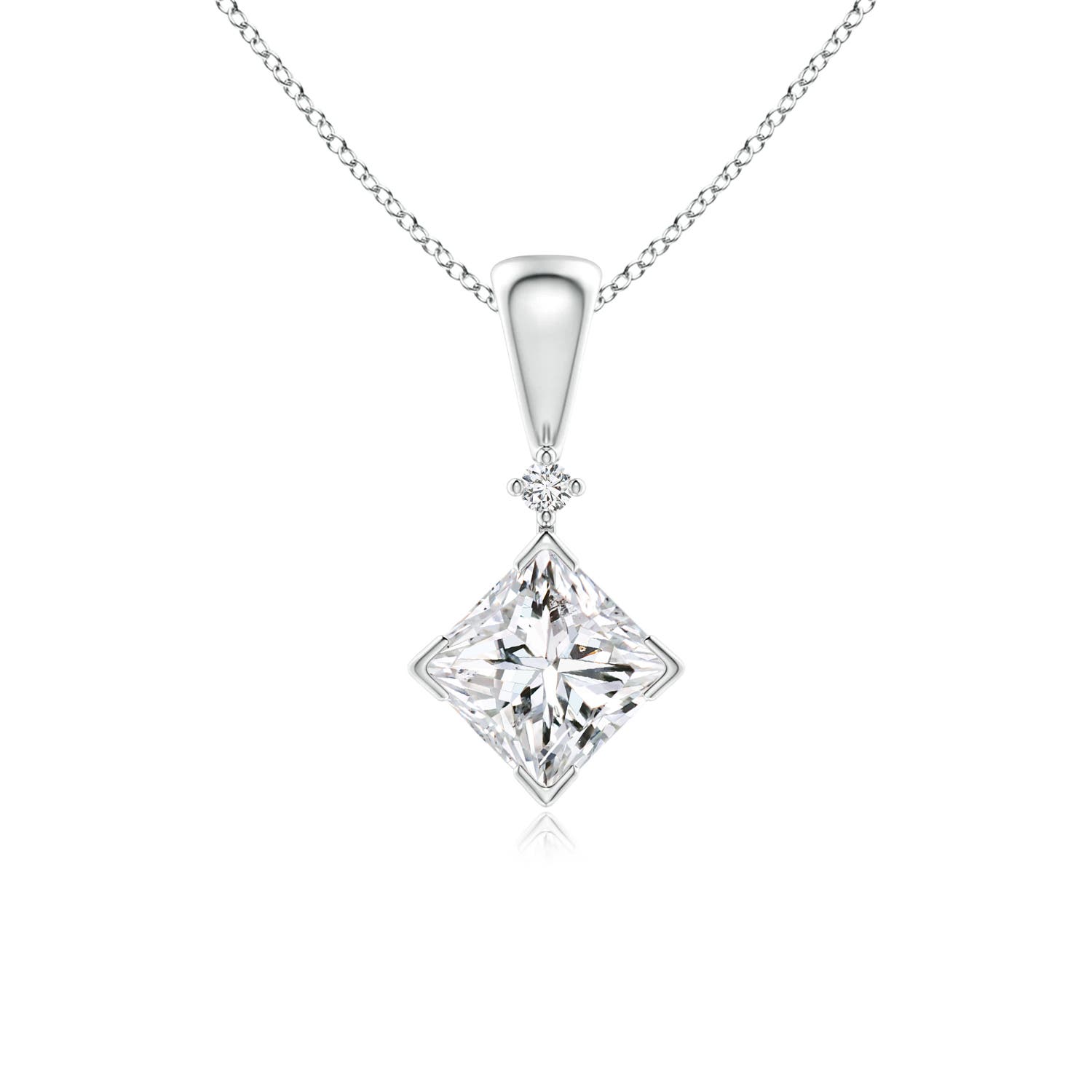 H, SI2 / 0.51 CT / 14 KT White Gold