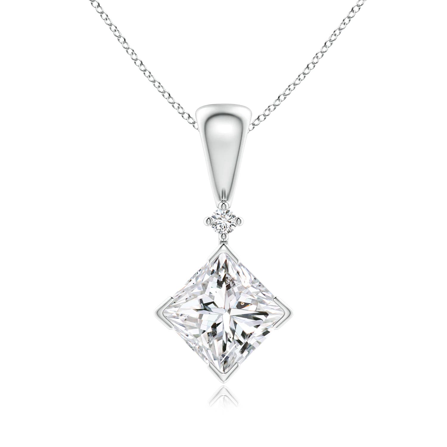 H, SI2 / 1.06 CT / 14 KT White Gold