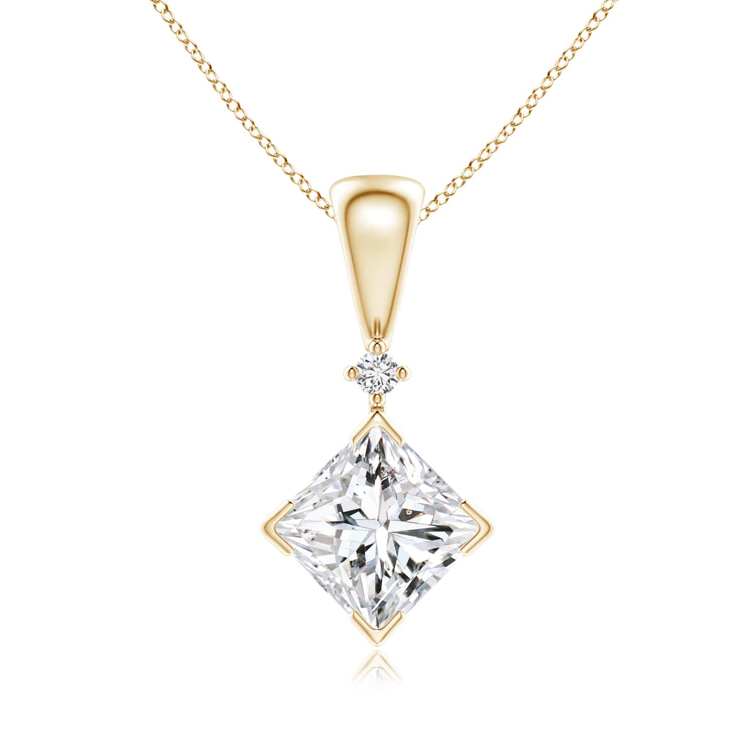 H, SI2 / 1.06 CT / 14 KT Yellow Gold