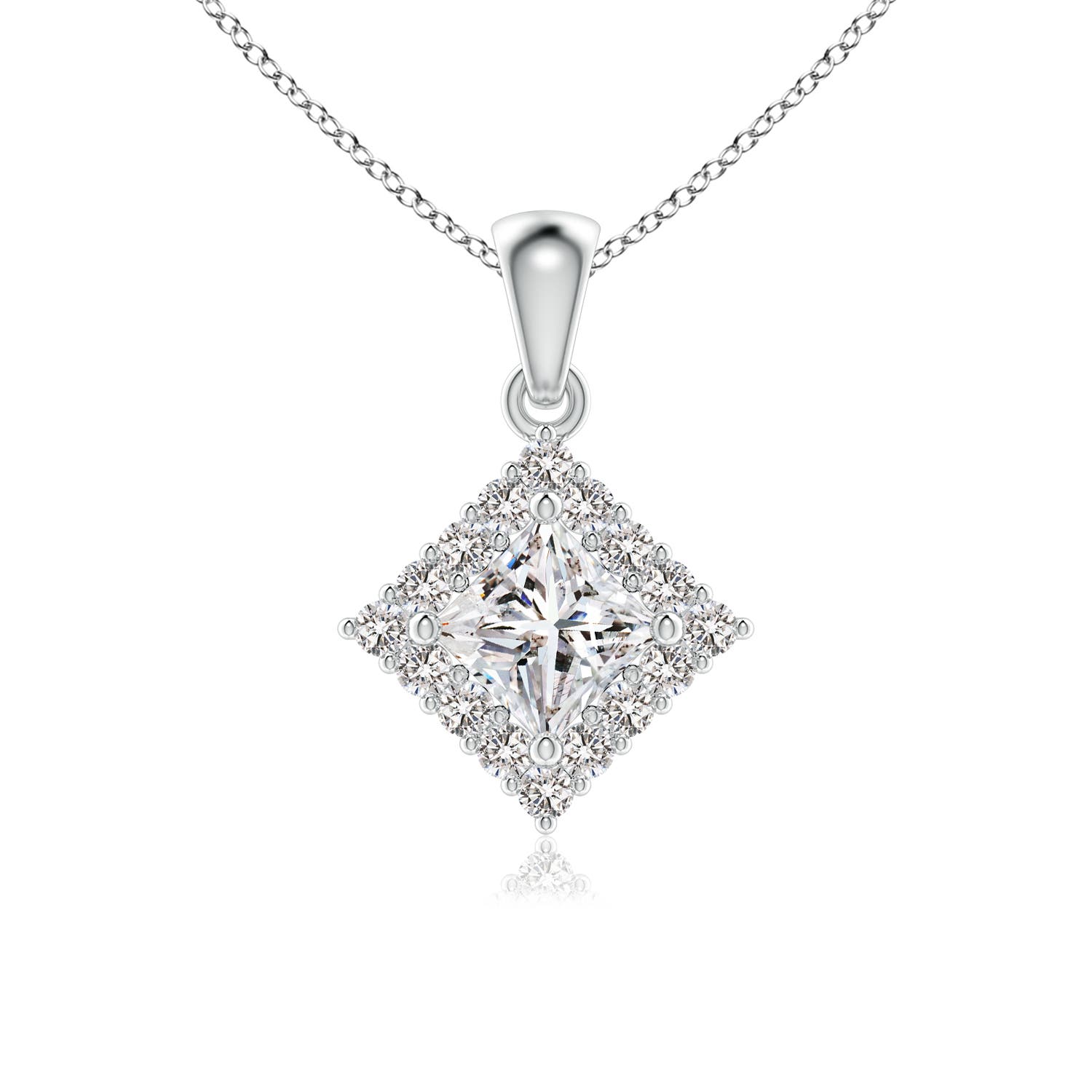 I-J, I1-I2 / 0.49 CT / 14 KT White Gold