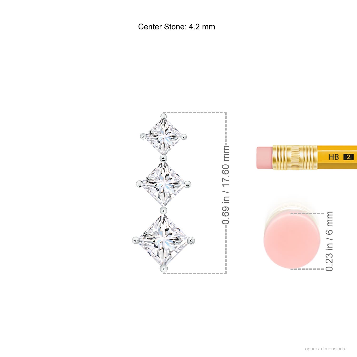 G, VS2 / 0.87 CT / 14 KT White Gold