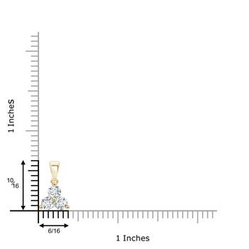 F-G, VS / 0.98 CT / 14 KT Yellow Gold