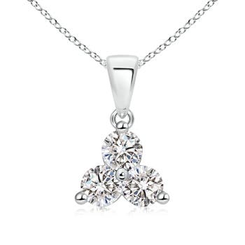 I-J, I1-I2 / 0.98 CT / 14 KT White Gold