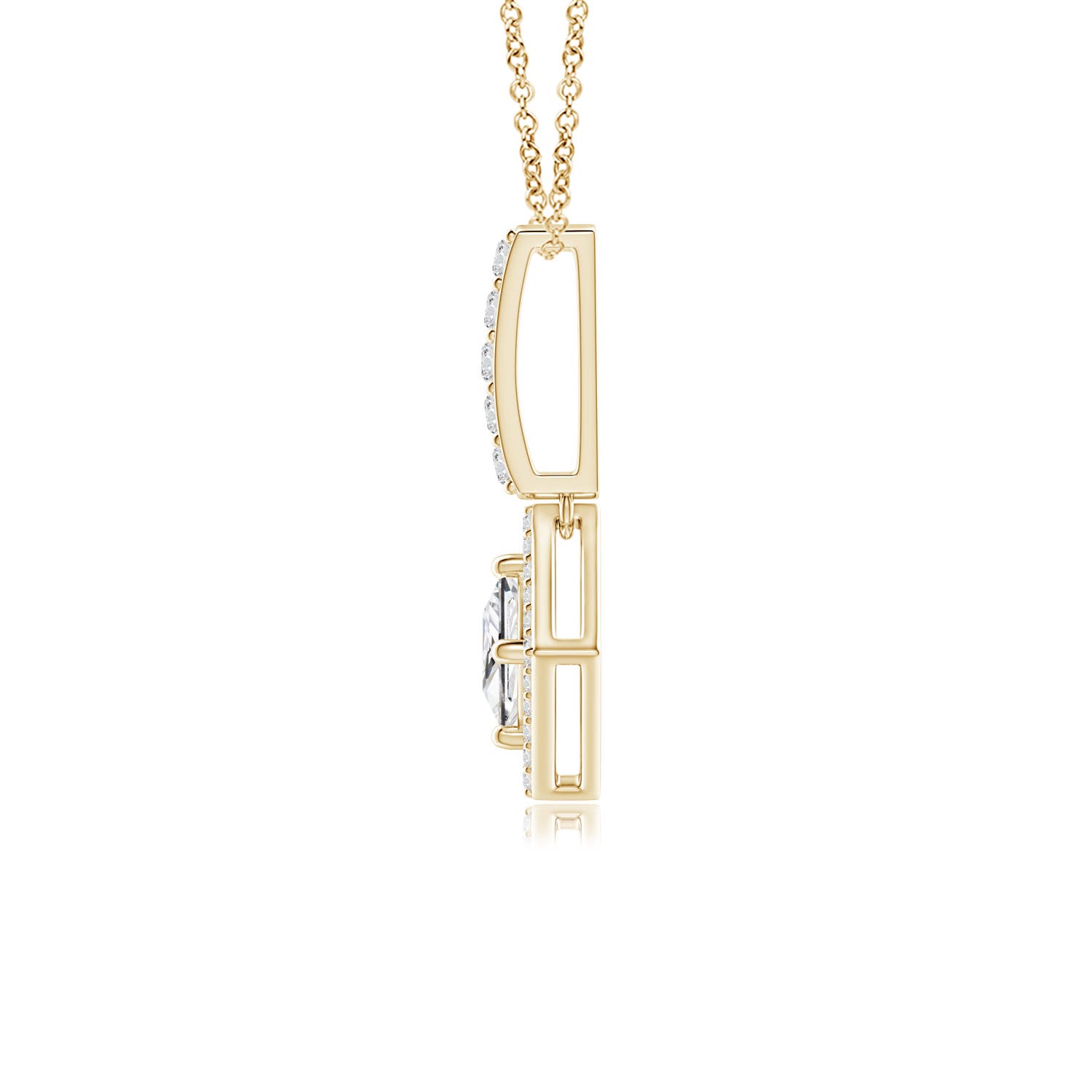 H, SI2 / 0.39 CT / 14 KT Yellow Gold