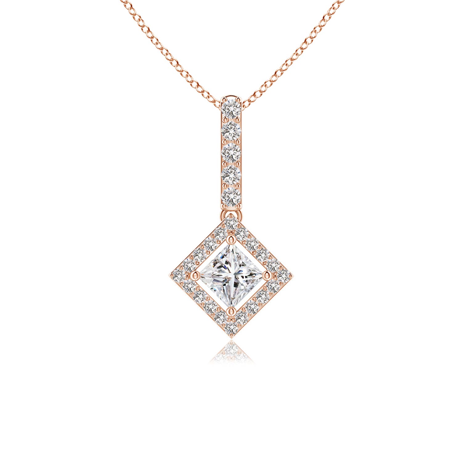 I-J, I1-I2 / 0.39 CT / 14 KT Rose Gold